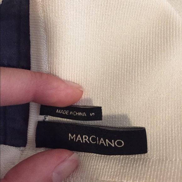 Marciano bodycon dress (White) size S - Picture 2 of 5